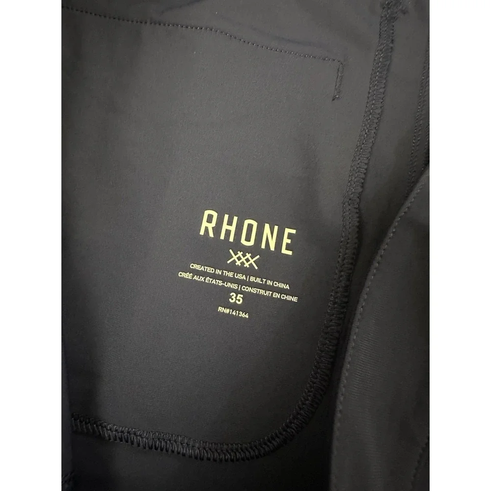 Rhône Performance Golf Shorts Resort Men's Size 35 Blue